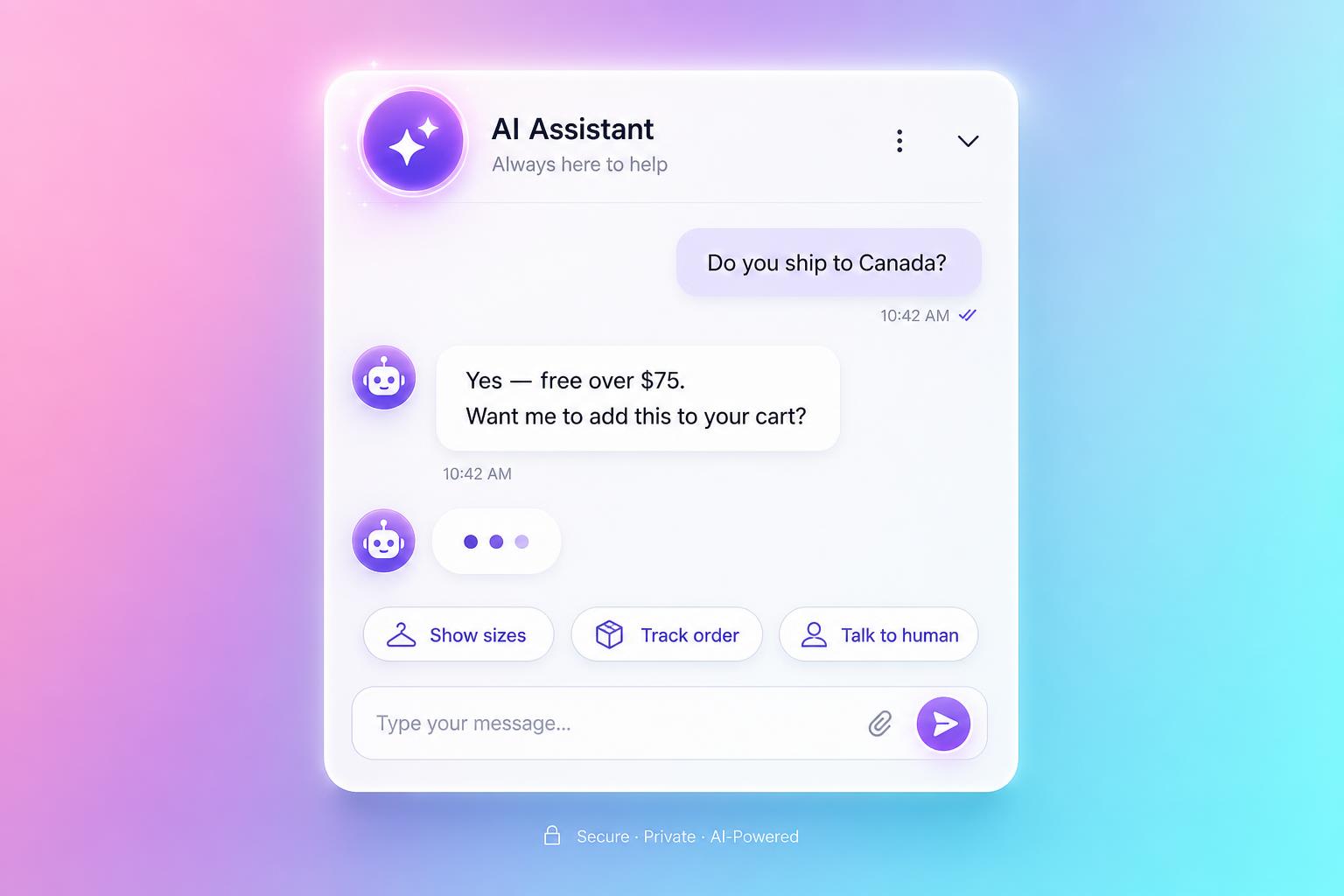 Immersive AI takes over.